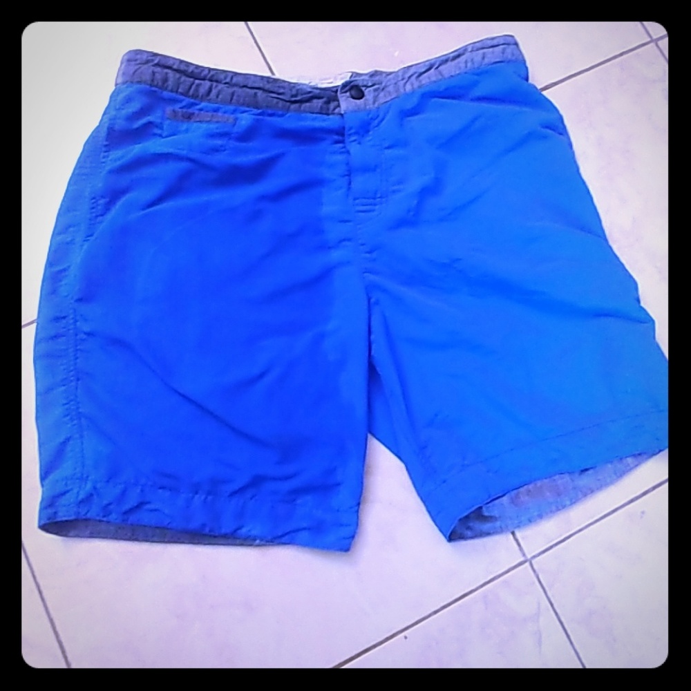 Cool Surfboard Pattern Changing Swim Shorts